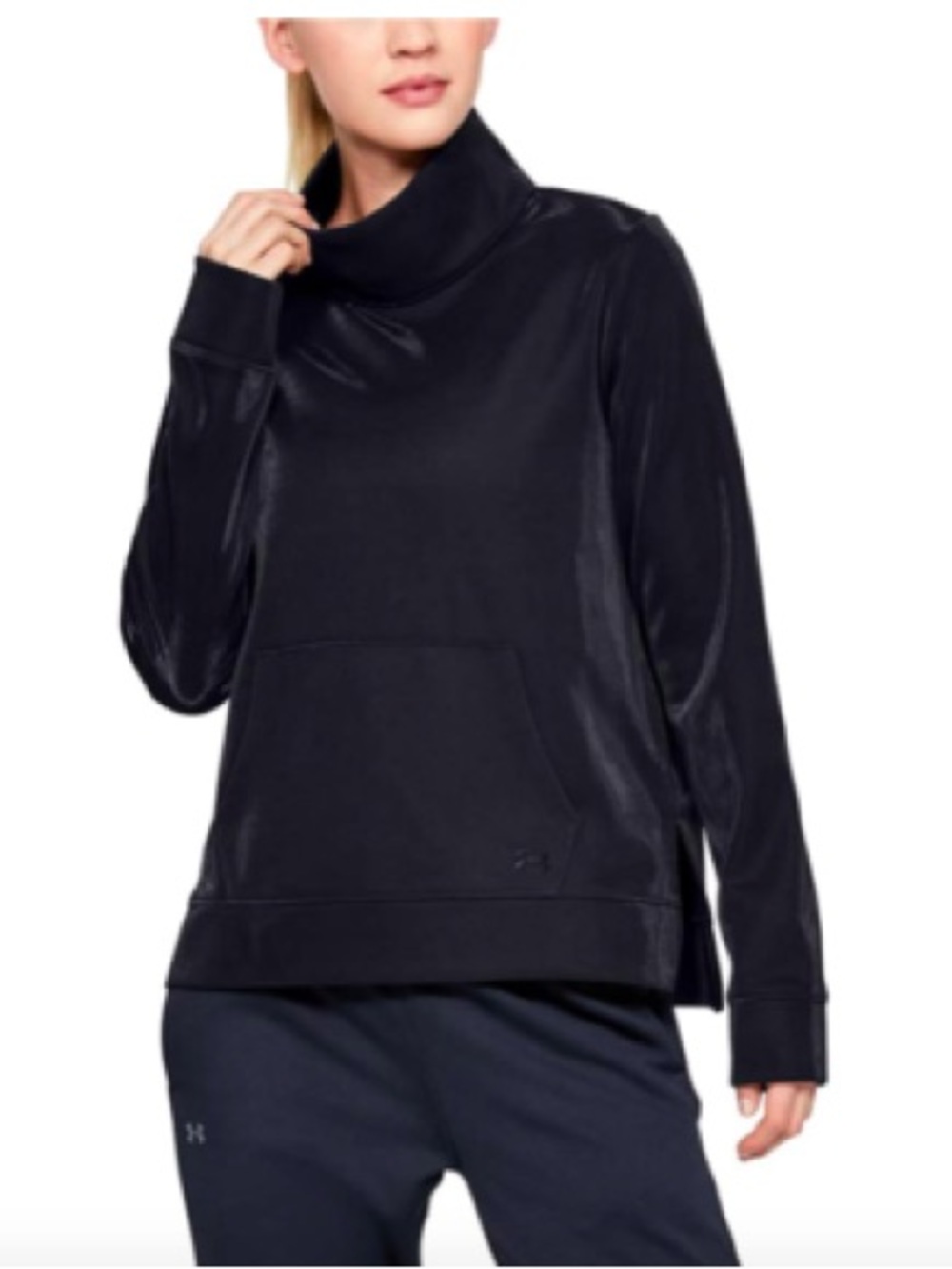 Under armour synthetic fleece mock neck pullover mirage size Large